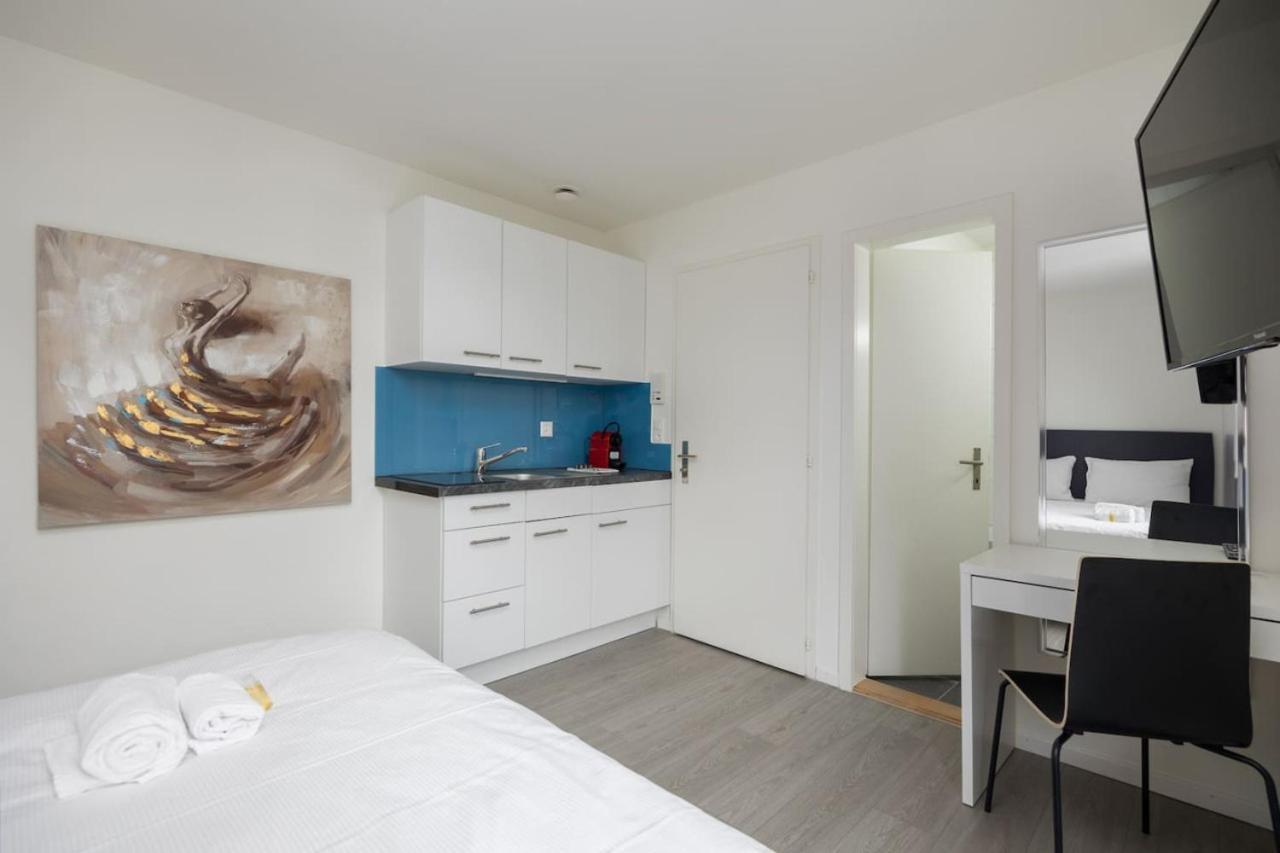 Urban Oasis With Queen Bed And View Be-49 Zurych Zewnętrze zdjęcie